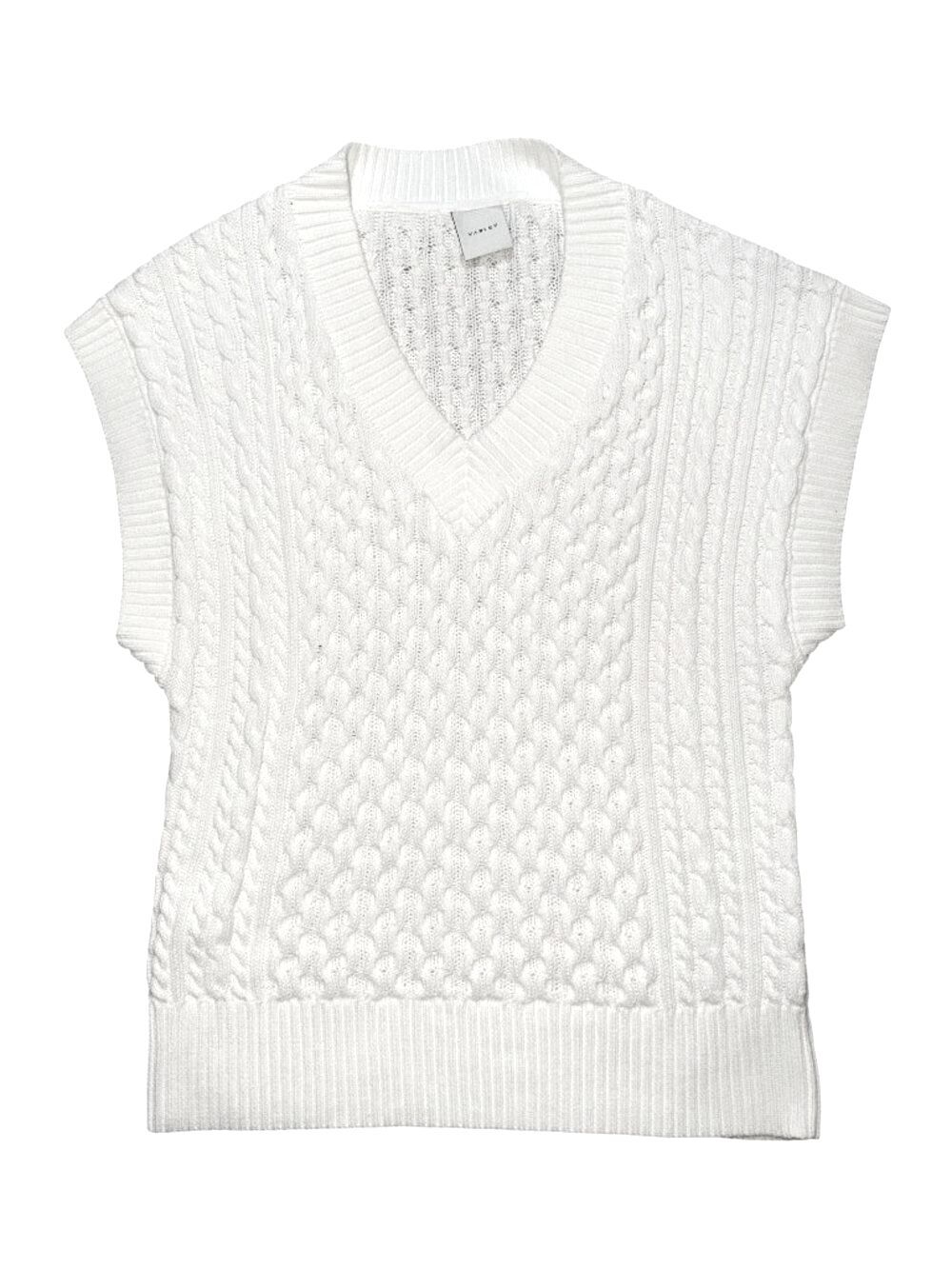 Varley Romelo Knit Vest Size Small 100% Cotton